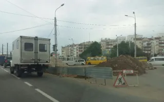Как на самом деле строят развязку на «пятом километре»: фотофакт