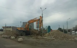 Как на самом деле строят развязку на «пятом километре»: фотофакт
