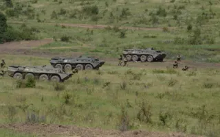 Крымский этап «Гонки Героев» состоялся на полигоне «Ангарский»