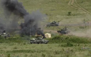 Крымский этап «Гонки Героев» состоялся на полигоне «Ангарский»