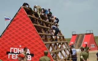 Крымский этап «Гонки Героев» состоялся на полигоне «Ангарский»