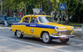 80-летию ГИБДД в Севастополе посвятили выставку ретро-техники