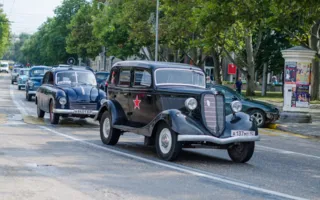 80-летию ГИБДД в Севастополе посвятили выставку ретро-техники
