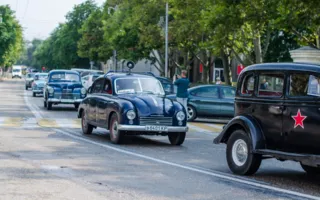 80-летию ГИБДД в Севастополе посвятили выставку ретро-техники