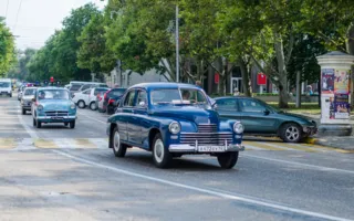 80-летию ГИБДД в Севастополе посвятили выставку ретро-техники
