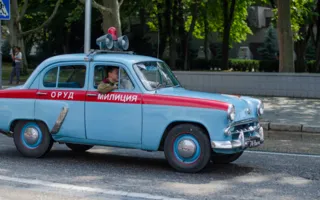 80-летию ГИБДД в Севастополе посвятили выставку ретро-техники