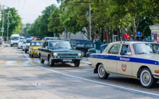 80-летию ГИБДД в Севастополе посвятили выставку ретро-техники