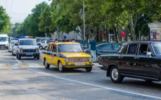 80-летию ГИБДД в Севастополе посвятили выставку ретро-техники