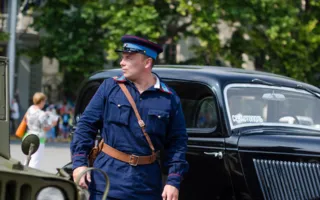 80-летию ГИБДД в Севастополе посвятили выставку ретро-техники