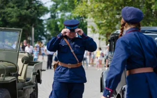 80-летию ГИБДД в Севастополе посвятили выставку ретро-техники