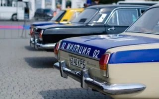 80-летию ГИБДД в Севастополе посвятили выставку ретро-техники