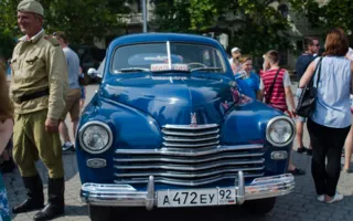 80-летию ГИБДД в Севастополе посвятили выставку ретро-техники