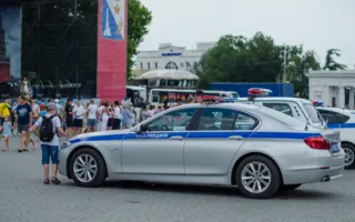 80-летию ГИБДД в Севастополе посвятили выставку ретро-техники