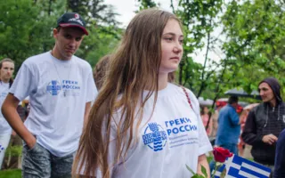 Памятник Греческому легиону установили в Севастополе