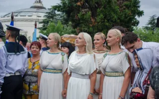 Памятник Греческому легиону установили в Севастополе