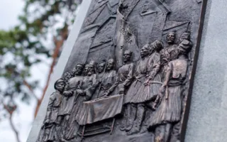Памятник Греческому легиону установили в Севастополе