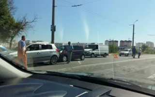 «Тройное» ДТП произошло на Камышовской объездной