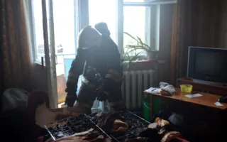 Пожилого севастопольца спасли при пожаре на улице Рабочей