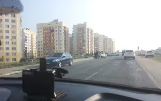 ДТП в «Казачке»: микроавтобус «лёг» на крышу