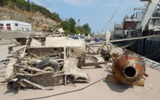 В Севастополе показали поднятый со дна моря ИЛ-2