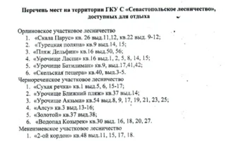 Посещать леса Севастополя запрещено: где разрешена стоянка?