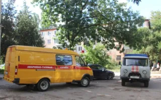 В Крыму дерево рухнуло на жилой дом и повредило газовую трубу