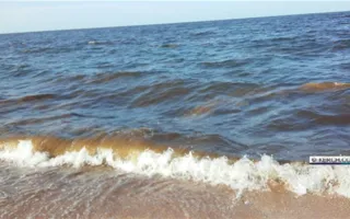 Странные пятна появились на поверхности моря возле Керчи
