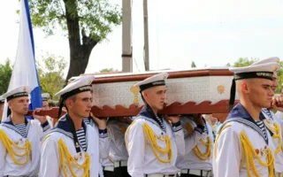 Мощи адмирала Феодора Ушакова доставлены в Севастополь