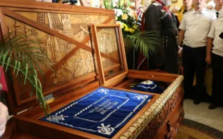 Мощи адмирала Феодора Ушакова доставлены в Севастополь