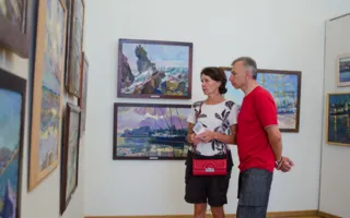 Выставка мариниста Алексея Петрухина открылась в музее