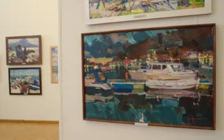 Выставка мариниста Алексея Петрухина открылась в музее