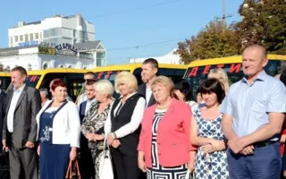 Более 100 школьных автобусов получили муниципалитеты Крыма