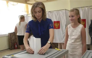 Путин, Медведев и крымские лидеры проголосовали на выборах в Госдуму