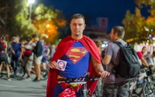 Фестиваль «ВелоПобеда» — ночной пробег велосипедистов в Севастополе
