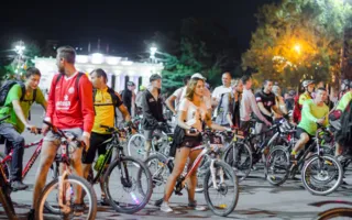 Фестиваль «ВелоПобеда» — ночной пробег велосипедистов в Севастополе