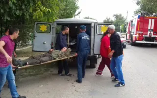«Волга» «вросла» в дерево: водитель родился в рубашке