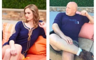 Мужчина повторил фотосессию своей дочери-модели