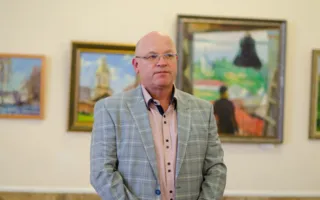  Художник Сергей Берлов представил на выставке «Русские валёры»