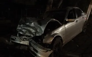 В Крыму столкнулись «Ford» и «BMW» — два авто «всмятку»