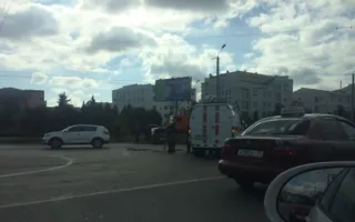 Тройное ДТП на Меньшикова: бензовоз и две иномарки