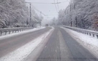 В Севастополе после снега и града в небе появилась радуга — фотофакт