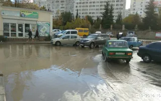 Гагаринский район превратился в Венецию (фото, видео)