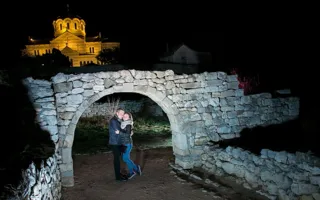 Уникальную экскурсию провели в Херсонесе в «Ночь искусств» (фото)