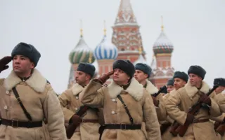 В Москве начался марш в честь парада 1941 года