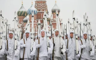В Москве начался марш в честь парада 1941 года