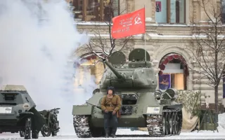 В Москве начался марш в честь парада 1941 года