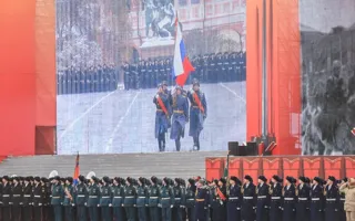 В Москве начался марш в честь парада 1941 года