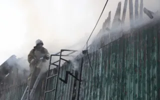 Огнеборцы ликвидировали крупный пожар в доме в Коктебеле