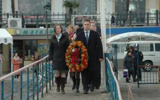 В Крыму прошёл митинг в память о жертвах гибели теплохода «Армения»