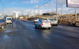 Дорога к авторынку в Севастополе почти отремонтирована